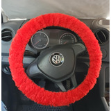 Cubre Volante De Peluche Para Auto Y Pick Up