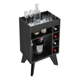 Mesa Auxiliar Mini Bar Bebidas Melamina - Drink