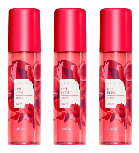 3 Splash Colors Nature Red Rose - mL a $84