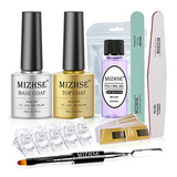 Kit De Herramientas Para Uñas De Gel Poly Mizhse: Molde Para