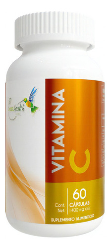 Vitamina C 60 Cápsulas Antioxidante Best Health Sabor Sin Sabor