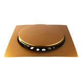 Ralo Click 15x15 Cm Inteligente Em Aço Inox Banheiro Dourado