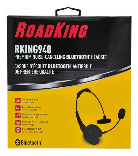 Diadema Bluetooth Con Cancelación De Ruido Road Kingrking940