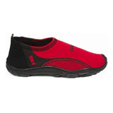 Zapato Acuatico Svago Modelo Aqua, Color Rojo