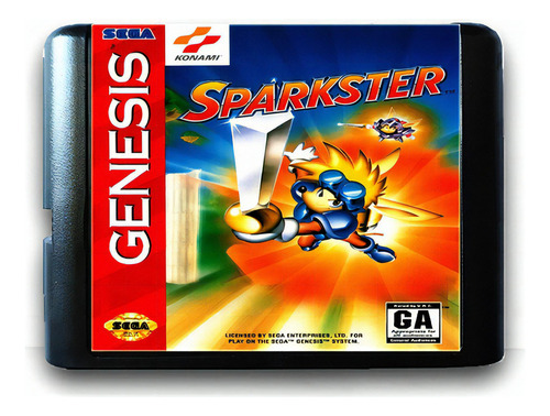 Sparkster Rocket Knights 2 Mega Drive Genesis