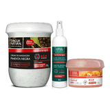  Creme Pimenta Negra + Esfoliante 300g + Fluido Termo Ativo Fragrância Canfora Tipo De Embalagem Pote