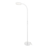 Lampara De Pie Led 10w Touch Dimer Brazo Flexible Ldp10 Color De La Estructura Blanco Color De La Pantalla Dimerizable