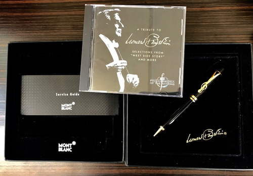 Bolígrafo Montblanc (pluma) Leonard Bernstein Clave De Sol