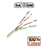 Bobina De Cable Utp Cat5e 100% Cobre 305 Metros Color Blanco