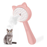 Cepillo Limpiador Steam Brush Kalamanda Cat Steamy Cat Pink