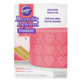 Wilton Decorator Preferred Pink Fondant, 24 Oz. Glaseado De 