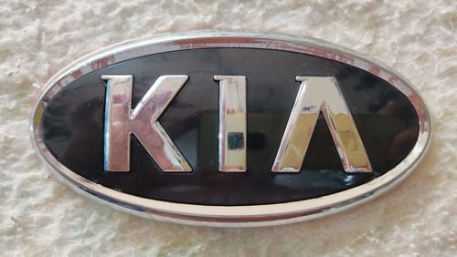 Emblema Insignia Logo Maleta Kia Picanto 13cm X 6,5cm Foto 4