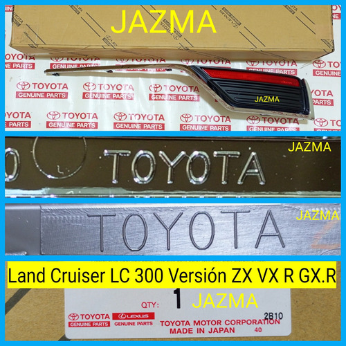 Moldura Parachoque Trasero Derecho Land Cruiser Lc 300 2021 Foto 6