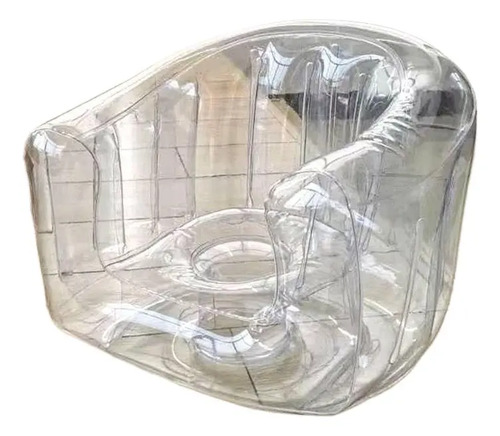 Sofá Infantil Hinchable Transparente Para Peluches