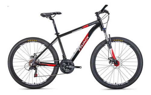 Mountain Bike Trinx Majestic M136 Pro R29 18  Frenos De Disco Mecánico Cambios Shimano Tourney Tz500 Color Negro/gris/rojo