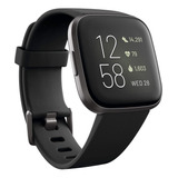 Fitbit Versa 2 - Reloj Inteligente De Salud Y Fitness Negro