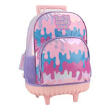 Mochila Carro Primaria Escolar Carrito Infantil Nena Trendy