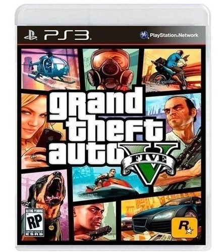 Grand Theft Auto V Para Ps3 Mídia Física Premium Edition