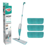 Vassoura Rodo Mop Esfregao De Limpeza Reservatorio + 2 Refil