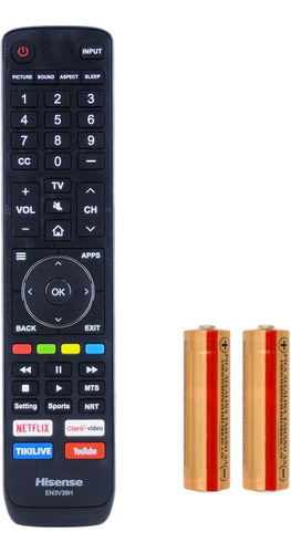 Control Remoto Original Hisense En3v39h Para Smart Tv 4k