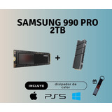 Samsung 990 Pro 2tb, Ssd, Pcie Gen 4, Compatible Con Ps5