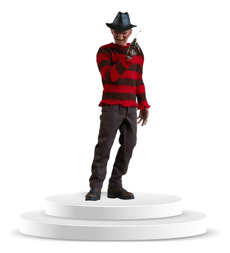 Figura De Freddy Krueger A Tamaño Real Adorno Para Halloween