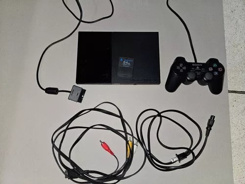 Playstation 2 Slim - Memoria 64mb - Control - Juegos