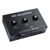 Interfaz De Audio Usb 2x2 M-audio M-track Solo 2 Canales