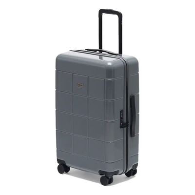 Maleta Viaje Rígida 24 Pulgadas Mappa Lite 4 Ruedas Carry On Color Gris Claro Lisa | Meses sin interés