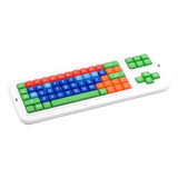 Teclado Clevy Teclas Y Letras Minúsculas Con Letra Grande, Y