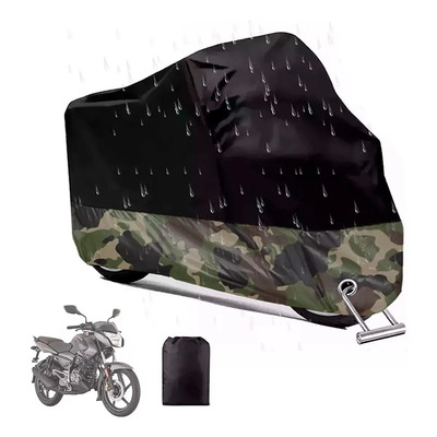 Funda Xxl Para Moto Impermeable Antipolvo A Prueba De Sol Color Camuflaje | MercadoLibre