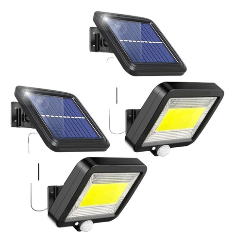 Lamparas Solares Exterior Potente De Casas,reflector 100 Led