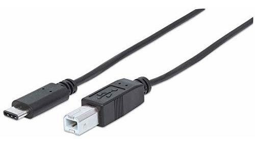 Cable De Dispositivo Usb C De Alta Velocidad Manhattan, Usb 