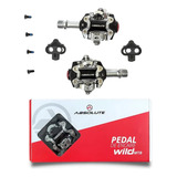 Pedal Clip Absolute Wild Selado Com Tacos Completo Mtb Bike