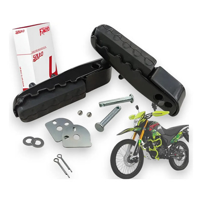 Posapies Traseros Par Italika Dm250 Dm250x Motocicleta | MercadoLibre