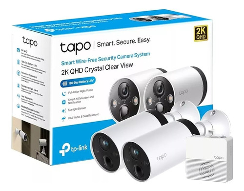 Cámara Tp Link Tapo C420s2 X2 Wifi Inteligente Electromundo