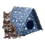 Refugio Para Gatos Callejeros, Casa Cálida Impermeable, Pleg