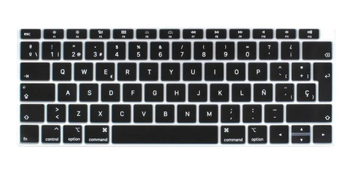 Cubre Teclado En Español Para Macbook Air 2018-2019 A1932