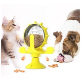 Juguete Giratoria Dispensadora Alimentos Para Gatos Y Perros