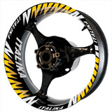 Calcomanias Stickers Para Rines Italika Completo Rin Moto 2