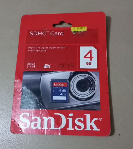 Memoria Sdhc 4gb Sandisk Memory Flash