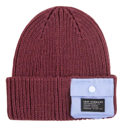 Levis Gorro Para Frío Estilo Utility Beanie Con Monedero