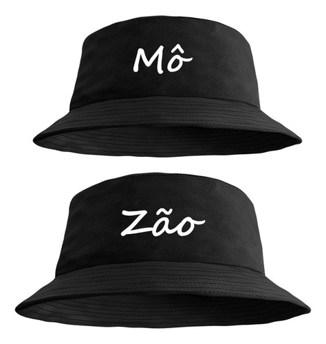 Kit De Chapéu Bucket Hat  Casal Love Mozão