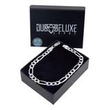 Pulsera Hombre Figaro D 6mm De Plata Ley.925 Duodeluxejoyas®