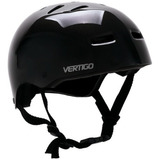 Casco Vertigo Vx Free Style, Bici, Rollers Negro Brillo L