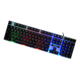 Kit Teclado Y Mouse Gamer Only Kw10 Combo Retroiluminado