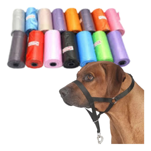 Bozal Collar Pretal Perro Halti Adiestramiento Seguridad Lxl