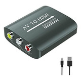 Convertidor Rca A Hdmi Para Tv/pc/n64/wii/ps/stb/xbox