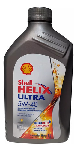 Helix Ultra 5w-40 X 1 Litro  100% Sintético