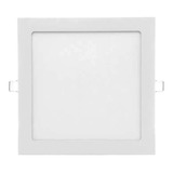 Panel Embutir Led Sica Cuadrado 12w  Luz Día X 8 Unidades